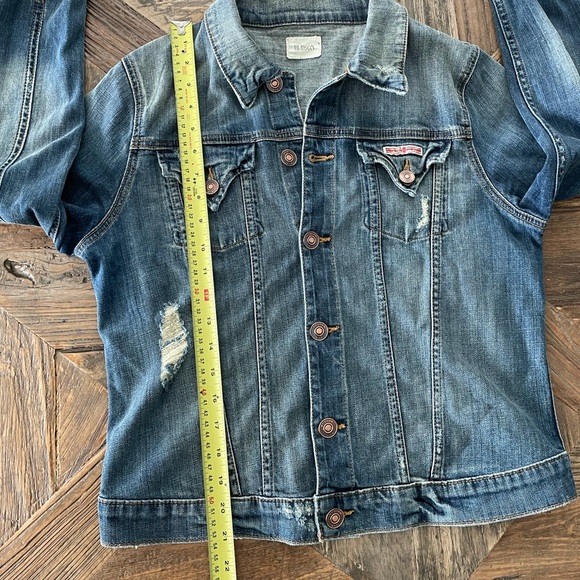 Hudson ‘Signature’ Jean Jacket Vintage Napoli SZ L - Picture 10 of 10